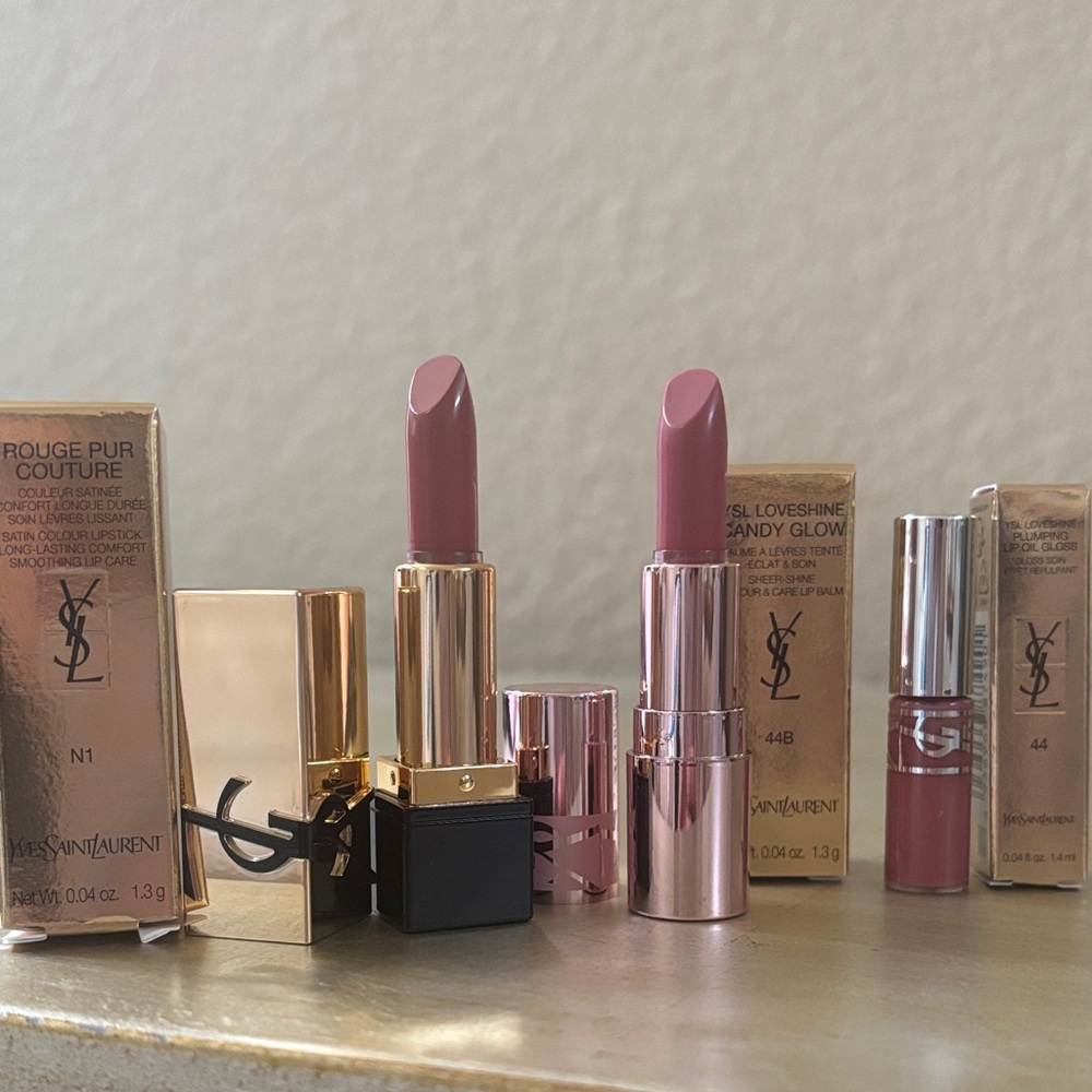 Yves Saint Laurent Rouge Pur Couture & Candy Glow, Lip oil gloss